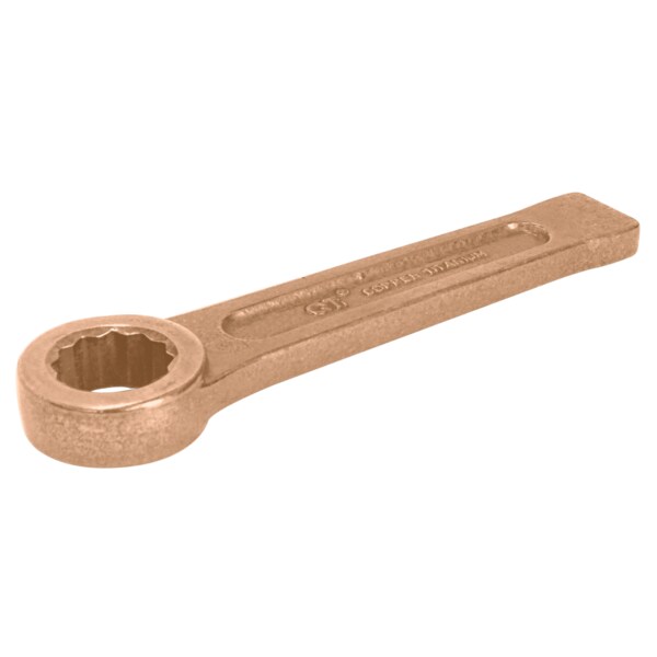 Pahwa QTi Non Sparking, Non Magnetic Slogging Ring Wrench - 24 mm SR-1024 - main